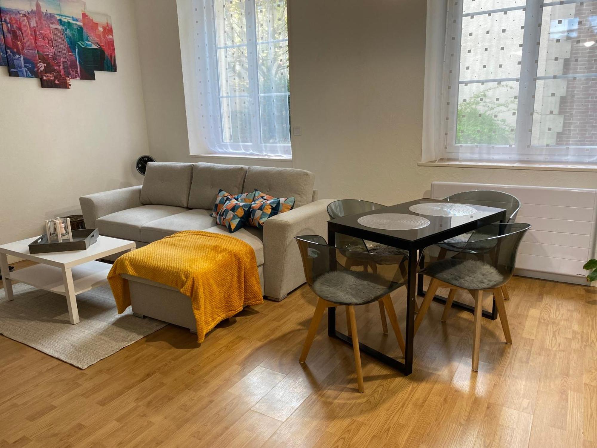 Appartement Coeur Centre Ville Нуайон Экстерьер фото